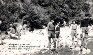 1953 au bord du Guiers a Perquelin 3